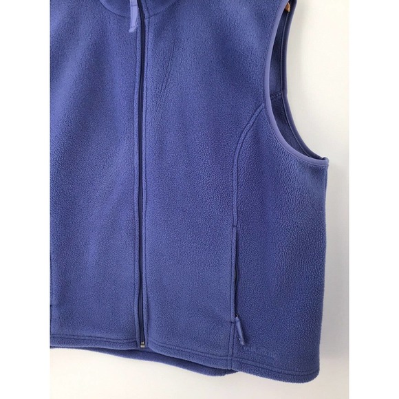 L.L.Bean Polartec Vest Jacket Blue Outdoor Activewear - Picture 4 of 12